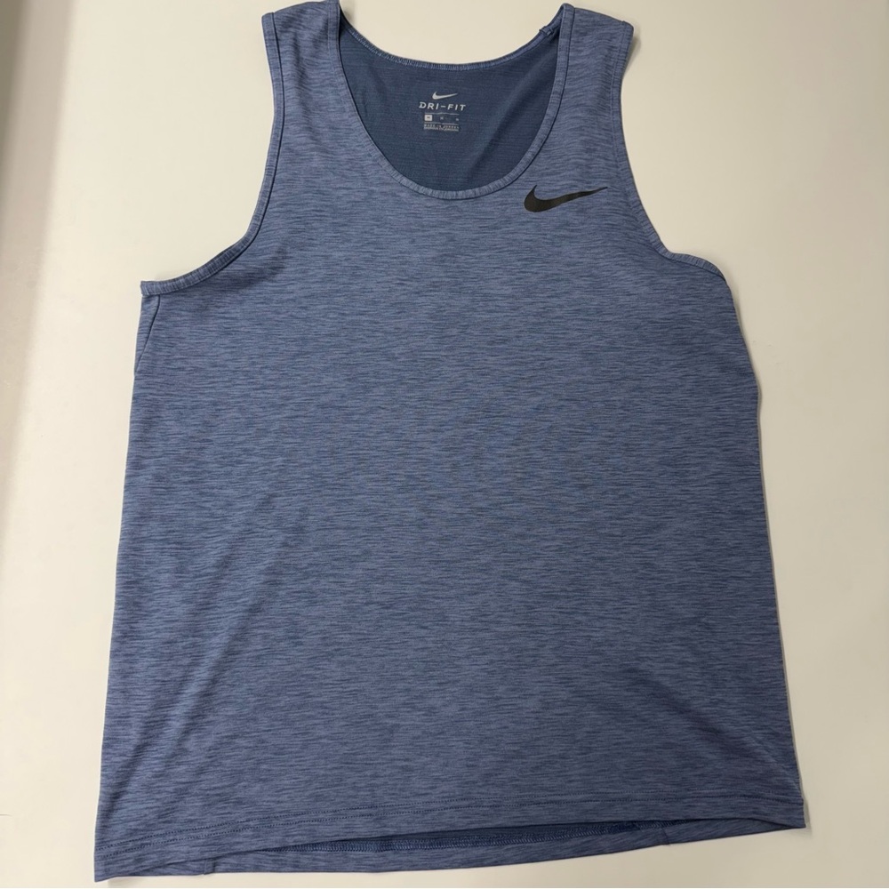 Nike Slate Blue Dri-FIT Athletic Tank